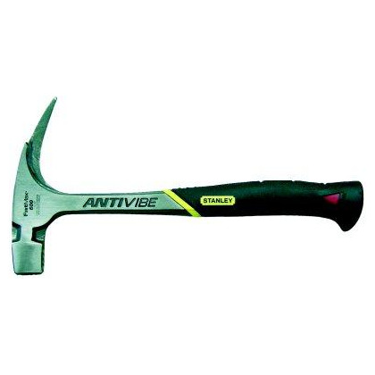 Latthammer mit magnetischem Nagelhalter geschmiedet Antivibe STANLEY Produktbild img1 L