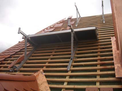 Seitenpfosten verzinkt für Dachständer, HOBATOOL Produktbild img1 L