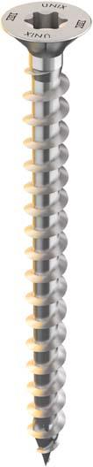 Holzbauschrauben Vollgewinde TX 25 5,0x100 mm, blau verz., UNIX-top, HECO Produktbild img1 L