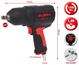 1/2" BOXXER Hochleistungs-Druckluft-Schlagschrauber 1.290 Nm Produktbild