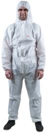 Einweg-Schutzanzug L, weiß Produktbild