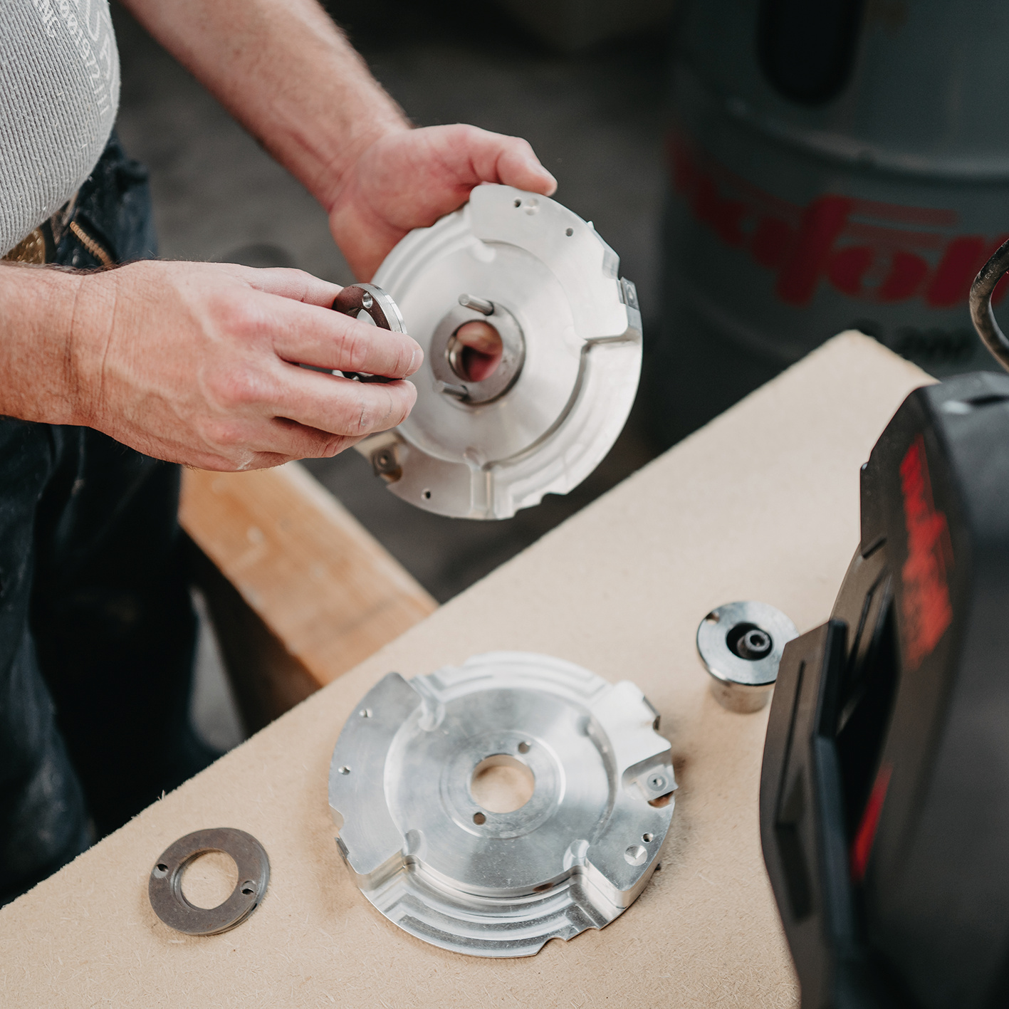 Verstellnuter, Ø 163 x 22 - 40 mm Produktbild img4 L