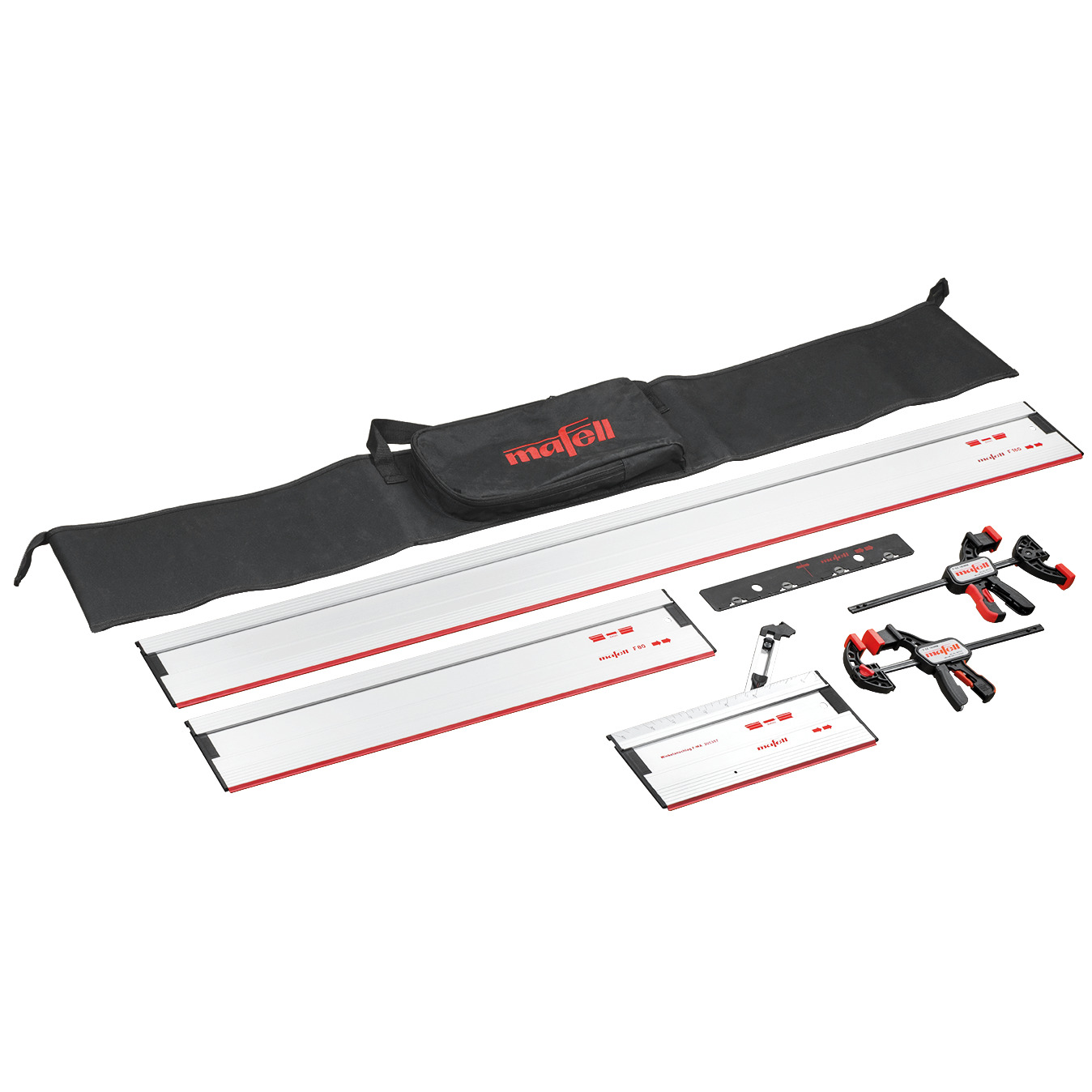 Führungsschienentaschen-Set, F 80 + F 160 + F-WA + F-VS + 2 x F-SZ 180MM + Führungsschienentasche Produktbild img1 L