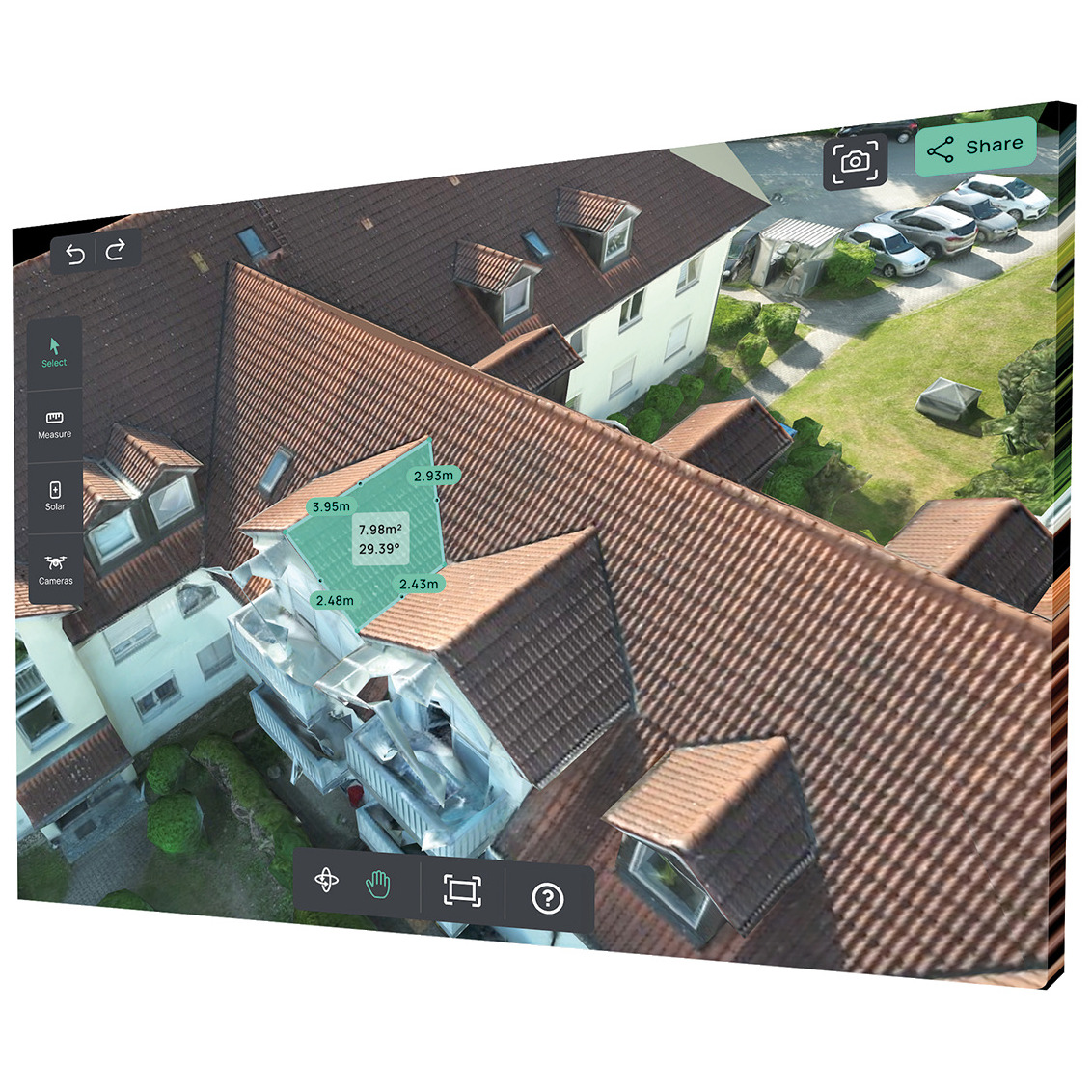 Dachvermessung VERSUM FLY CLOUD, 12 Monate Produktbild img1 L