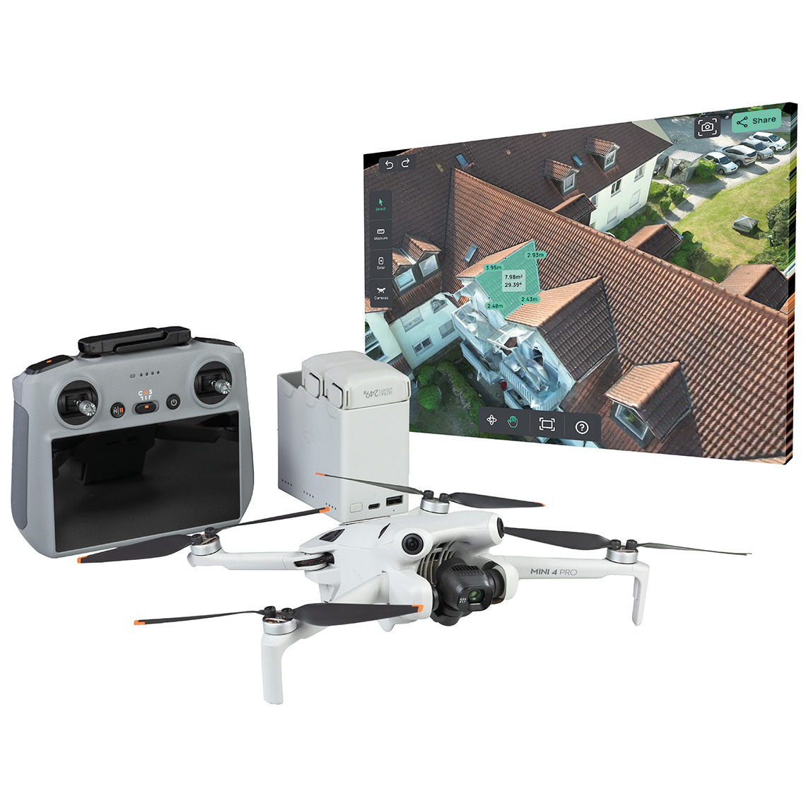 Dachvermessung VERSUM FLY KIT 1, Starterpaket Produktbild img1 L