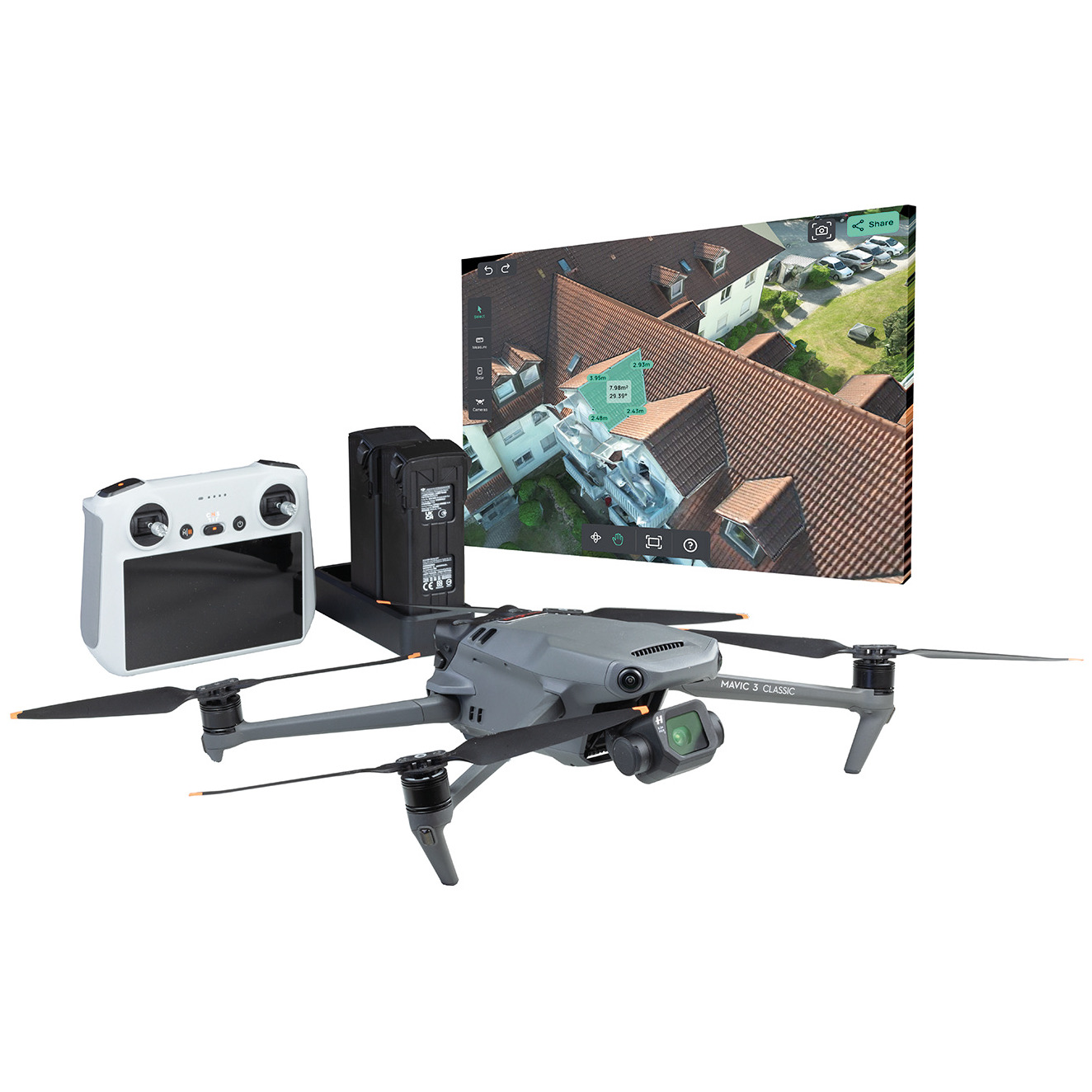 Dachvermessung VERSUM FLY KIT 2, Starterpaket Produktbild img1 L