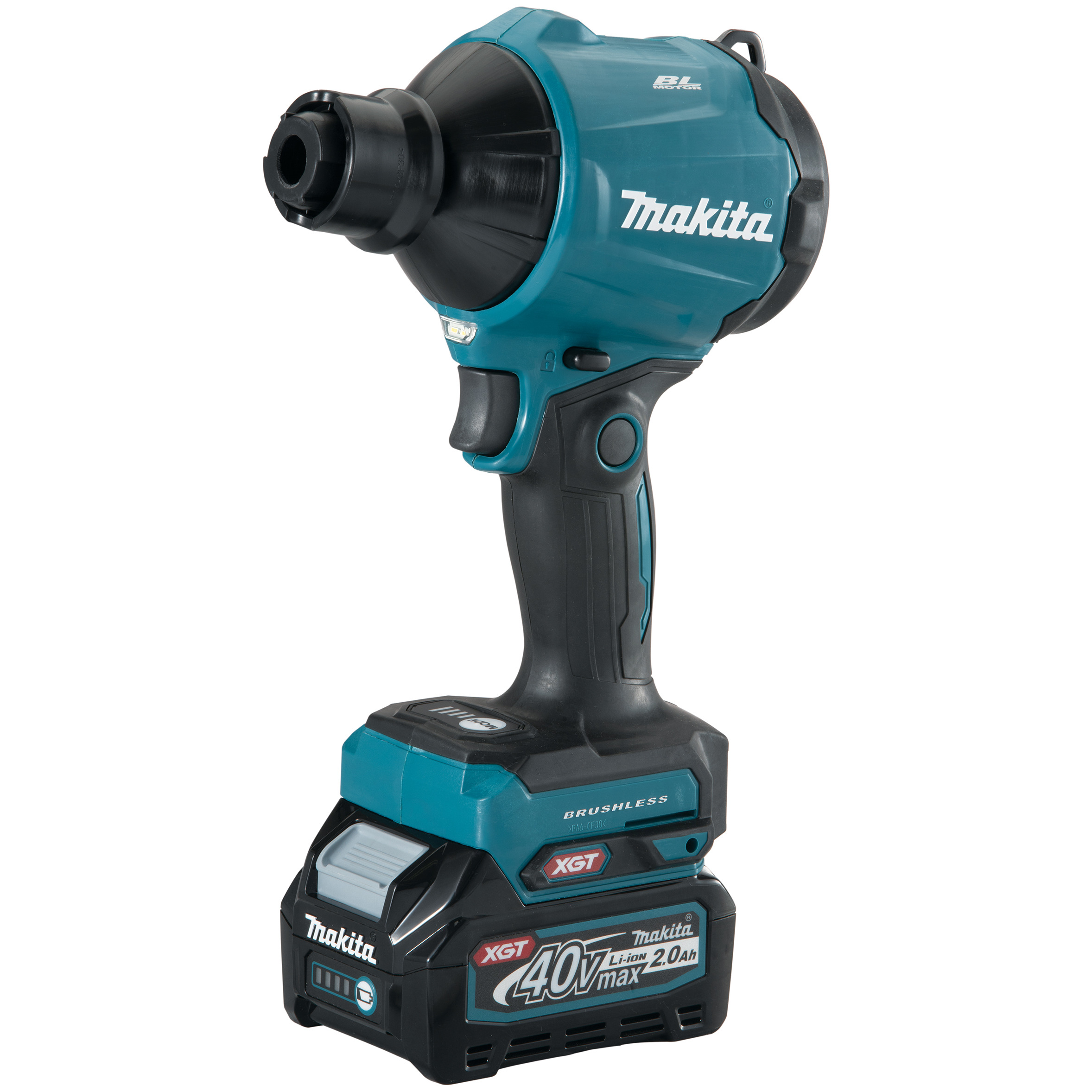 Akku-Gebläse 40V max. / 2,0 Ah, 1 Akku + Ladegerät in Transporttasche AS001GA102 Makita Produktbild img1 L