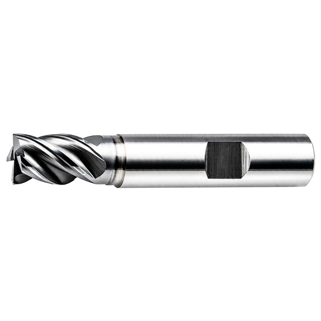 Schaftfräser VHM-TiAlN, UNI DIN6527 HB  4-kz. PRETEC Produktbild img1 L