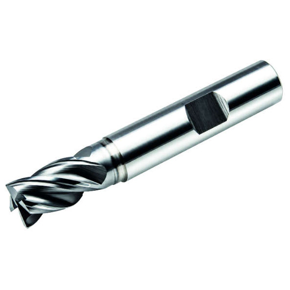 Schaftfräser VHM-TiAlN, UNI DIN6527 HB  4-kz. PRETEC Produktbild img4 L