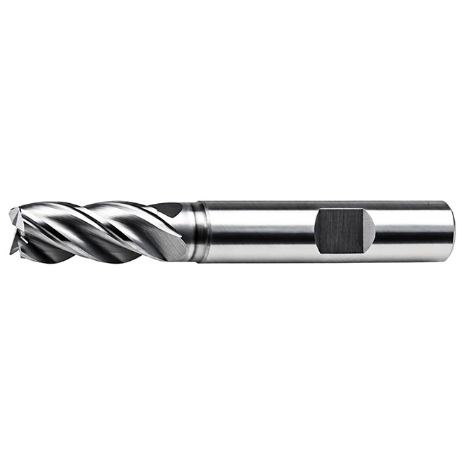 Schaftfräser VHM-TiAlN, UNI DIN6527 HB  4-lg. PRETEC Produktbild img1 L