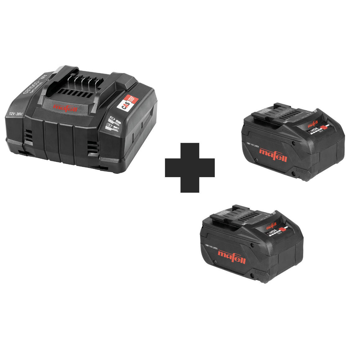 Aktion: Power-Set 5: 4x 18 M 99 LiHD + 2x APS M+ im MAX3 Mafell Produktbild img1 L