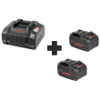 Aktion: Power-Set 5: 4x 18 M 99 LiHD + 2x APS M+ im MAX3 Mafell Produktbild