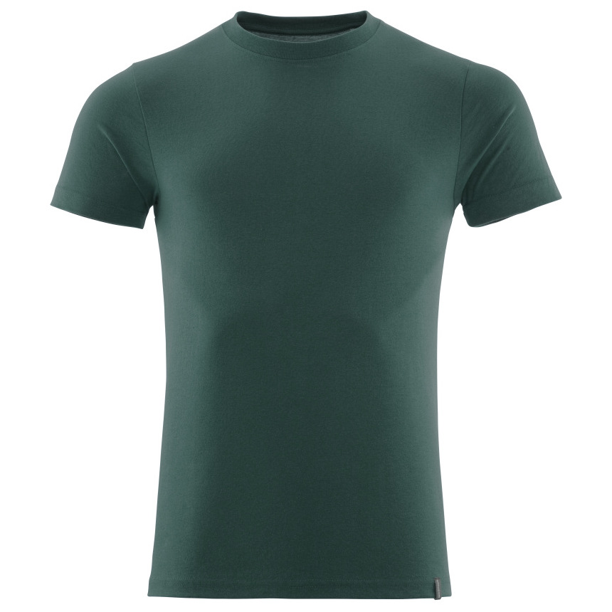 T-Shirt, moderne Passform T-shirt waldgrün Produktbild img1 L