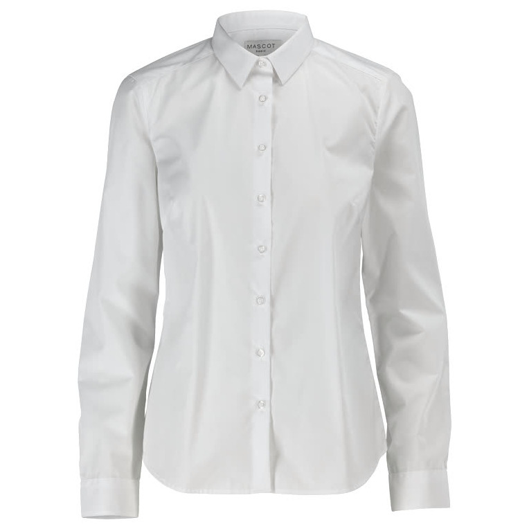 Hemd, klassische Damenpassform Damenbluse weiss Produktbild img1 L