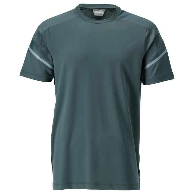 T-Shirt, moderne Passform T-shirt waldgrün Produktbild img1 L