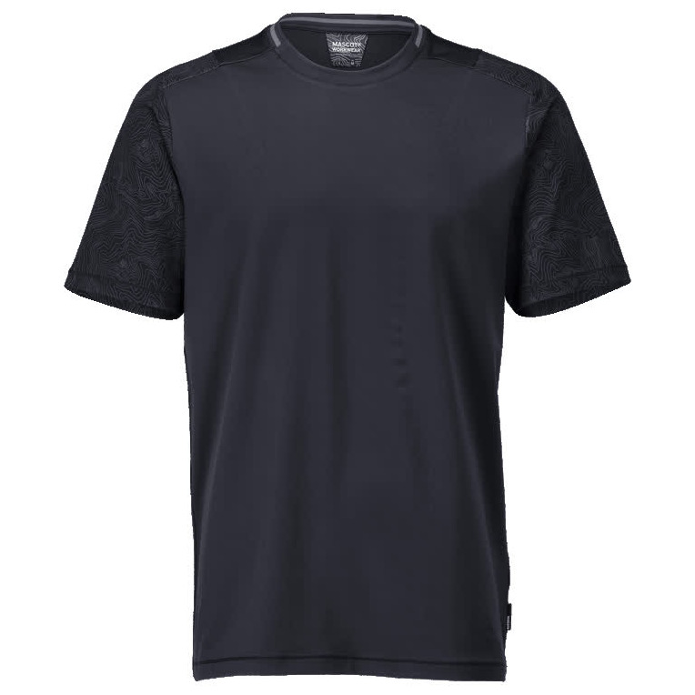 T-Shirt, moderne Passform T-shirt schwarzblau Produktbild img1 L