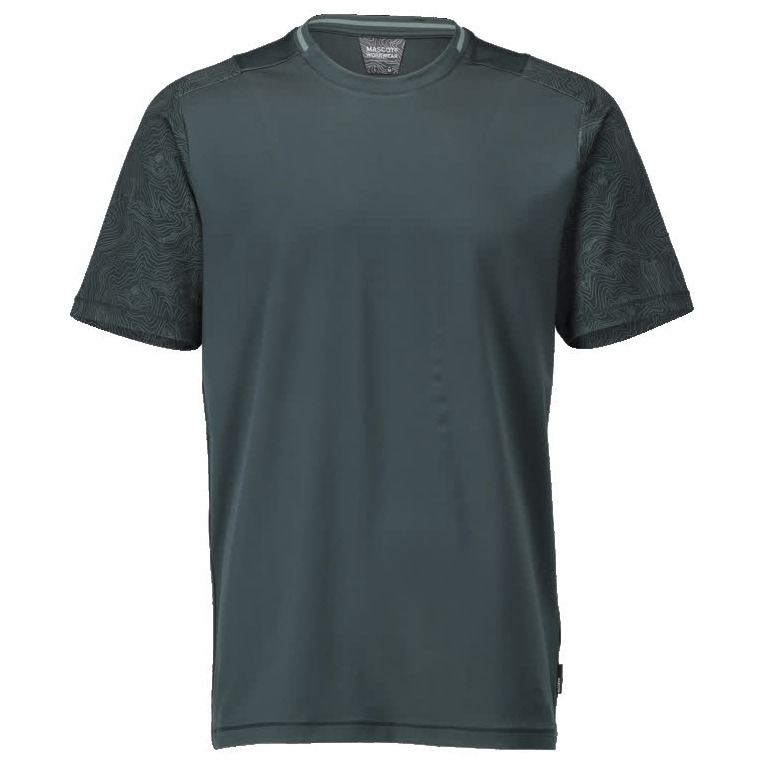 T-Shirt, moderne Passform T-shirt waldgrün Produktbild img1 L