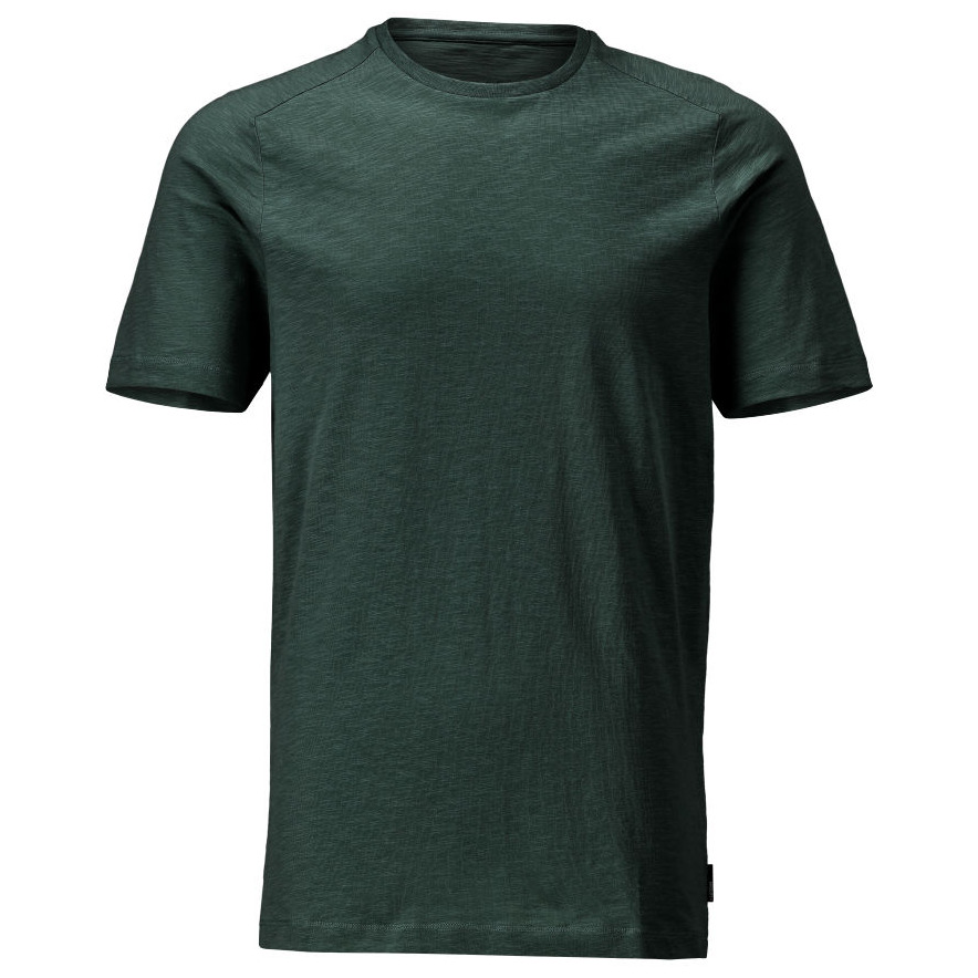 T-Shirt, moderne Passform T-shirt waldgrün Produktbild img1 L
