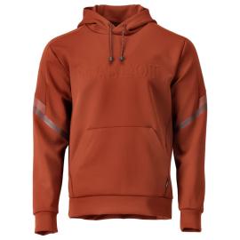Fleece Kapuzensweatshirt mit MASCOT-Logo Kapuzensweatshirt Herbstrot Produktbild