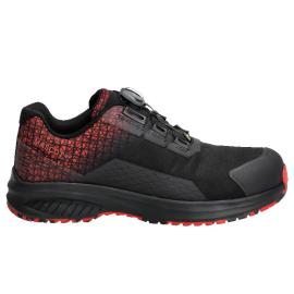 Sicherheitsschuhe S3S,BOA® Fit System Sicherheitsschuh S3S schwarz/verkehrsrot Produktbild