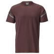 T-Shirt, moderne Passform T-shirt bordeaux Produktbild img1 S
