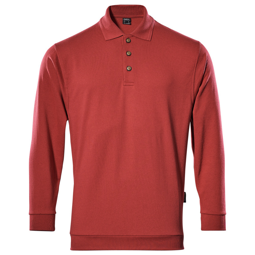 MASCOT® Trinidad Polo-sweatshirt Größe XL, rot Produktbild img1 L