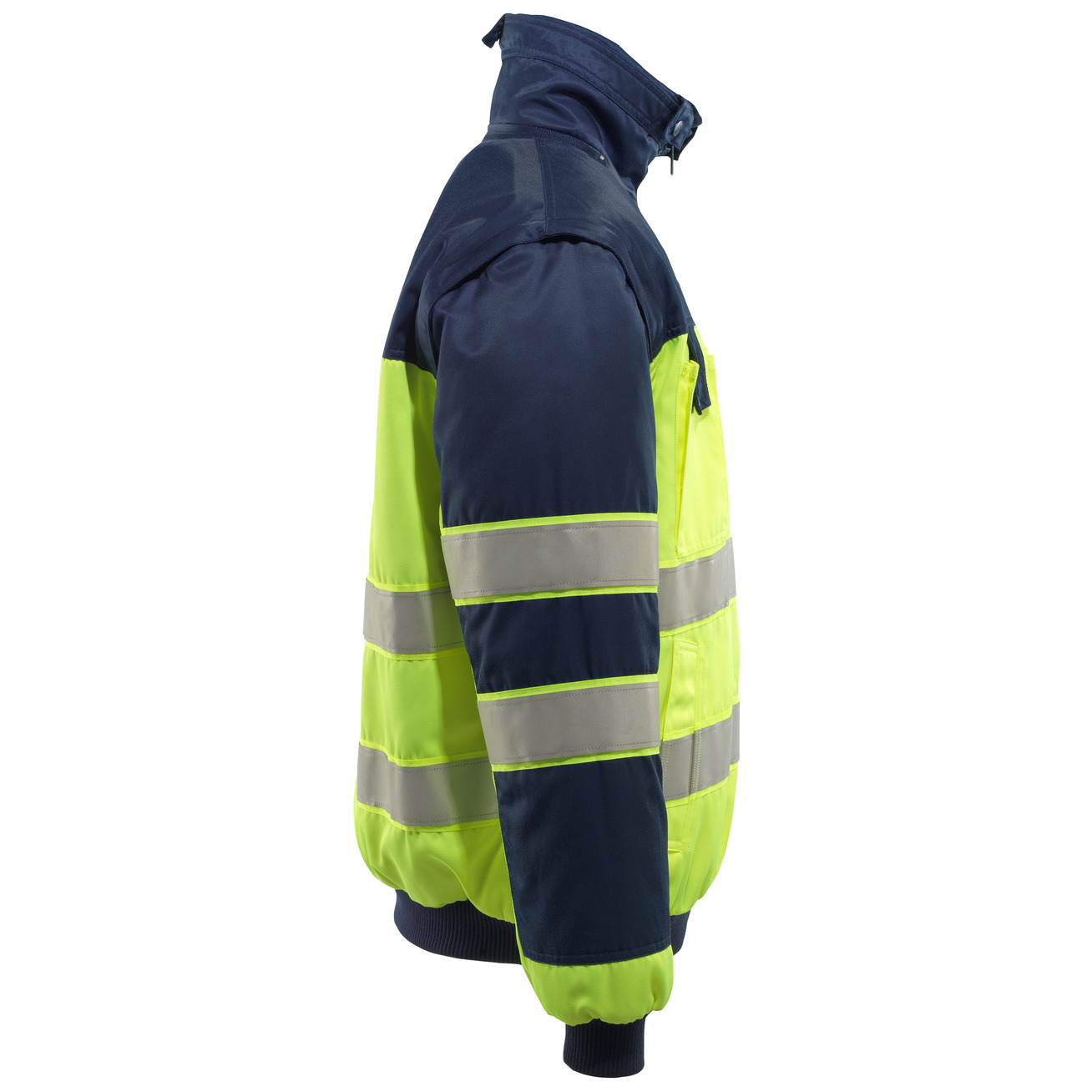 MASCOT® Livigno Pilotjacke Größe 2XL, hi-vis gelb/marine Produktbild img5 L
