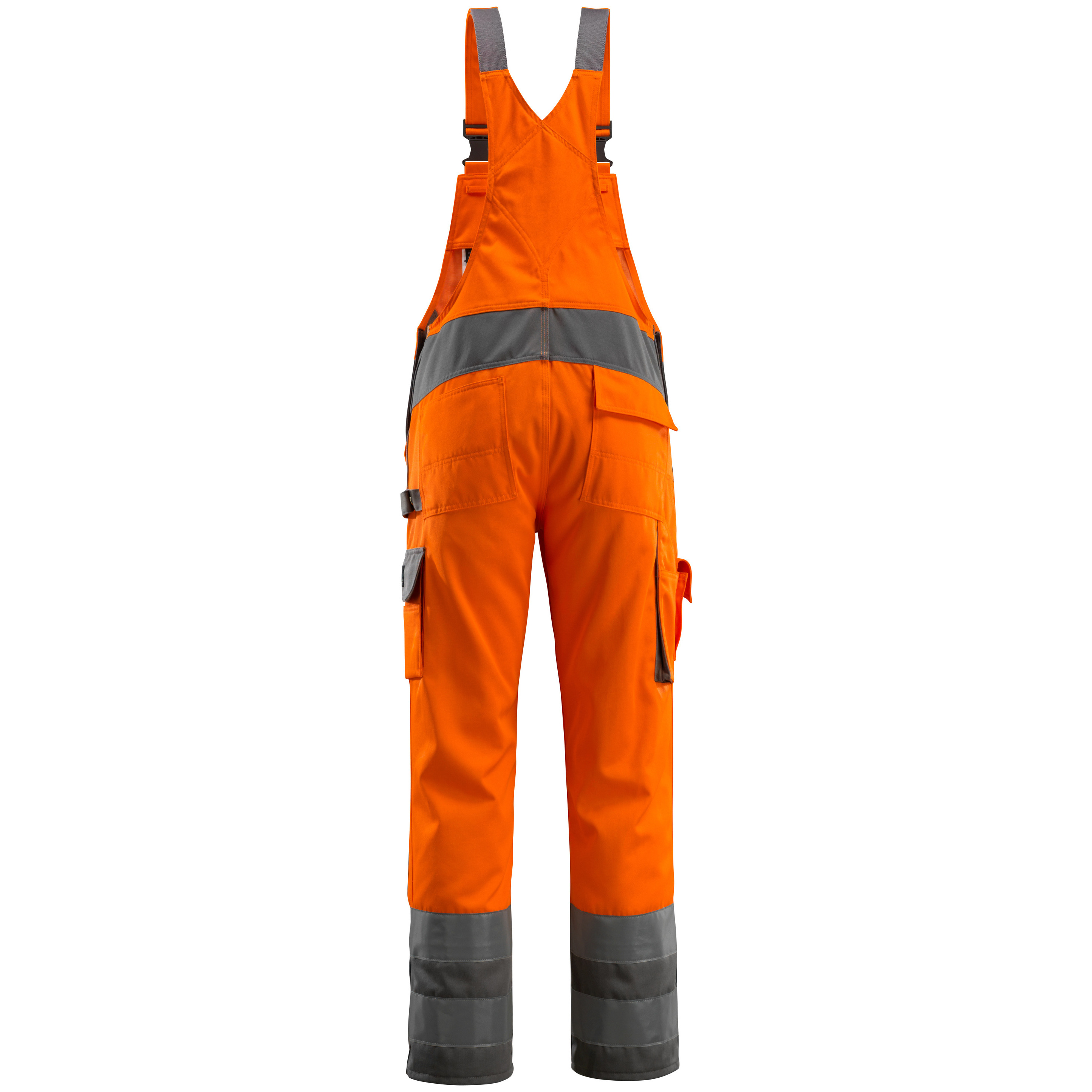 MASCOT® Barras Latzhose Größe 76C48, hi-vis orange/anthrazit Produktbild img4 L