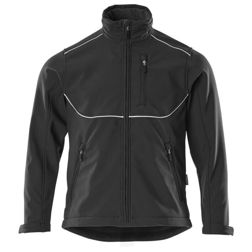 MASCOT® Tampa Soft Shell Jacke Größe 5XL, schwarz Produktbild img1 L