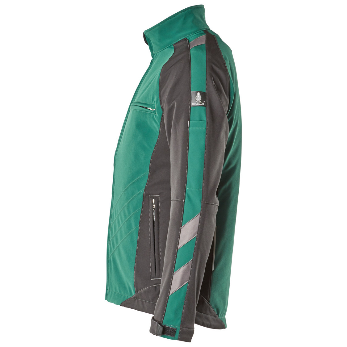 Softshell-Jacke Dresden UNIQUE grün/schwarz, Gr. 2XL Mascot Produktbild img3 L