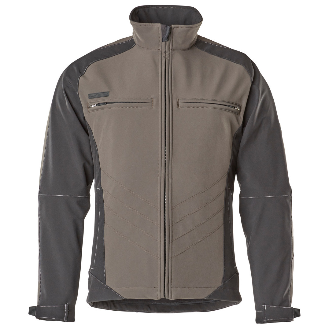 Softshell-Jacke Dresden UNIQUE dunkelanthrazit/schw. Gr. M Mascot Produktbild img1 L