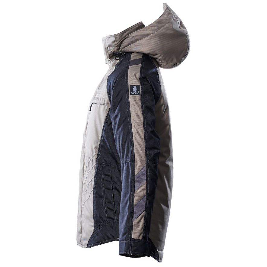 MASCOT® Frankfurt Winterjacke Größe 2XL, hellkhaki/schwarz Produktbild img3 L