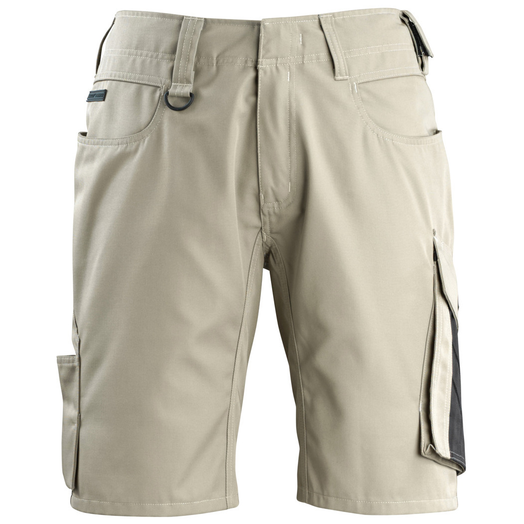 MASCOT® Stuttgart Shorts Größe C62, hellkhaki/schwarz Produktbild img1 L