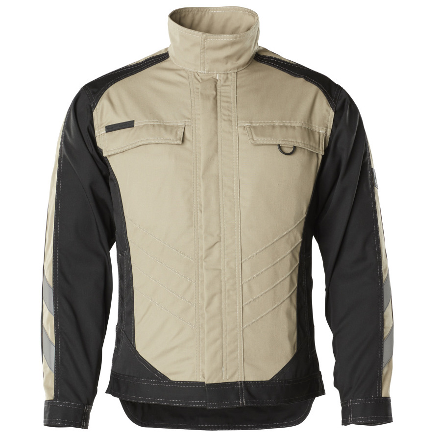 MASCOT® Fulda Arbeitsjacke Größe M, hellkhaki/schwarz Produktbild img1 L