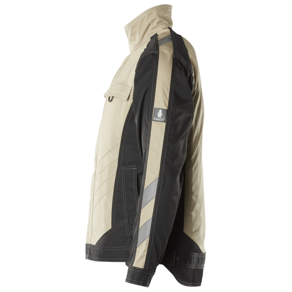 MASCOT® Fulda Arbeitsjacke Größe M, hellkhaki/schwarz Produktbild img3 L