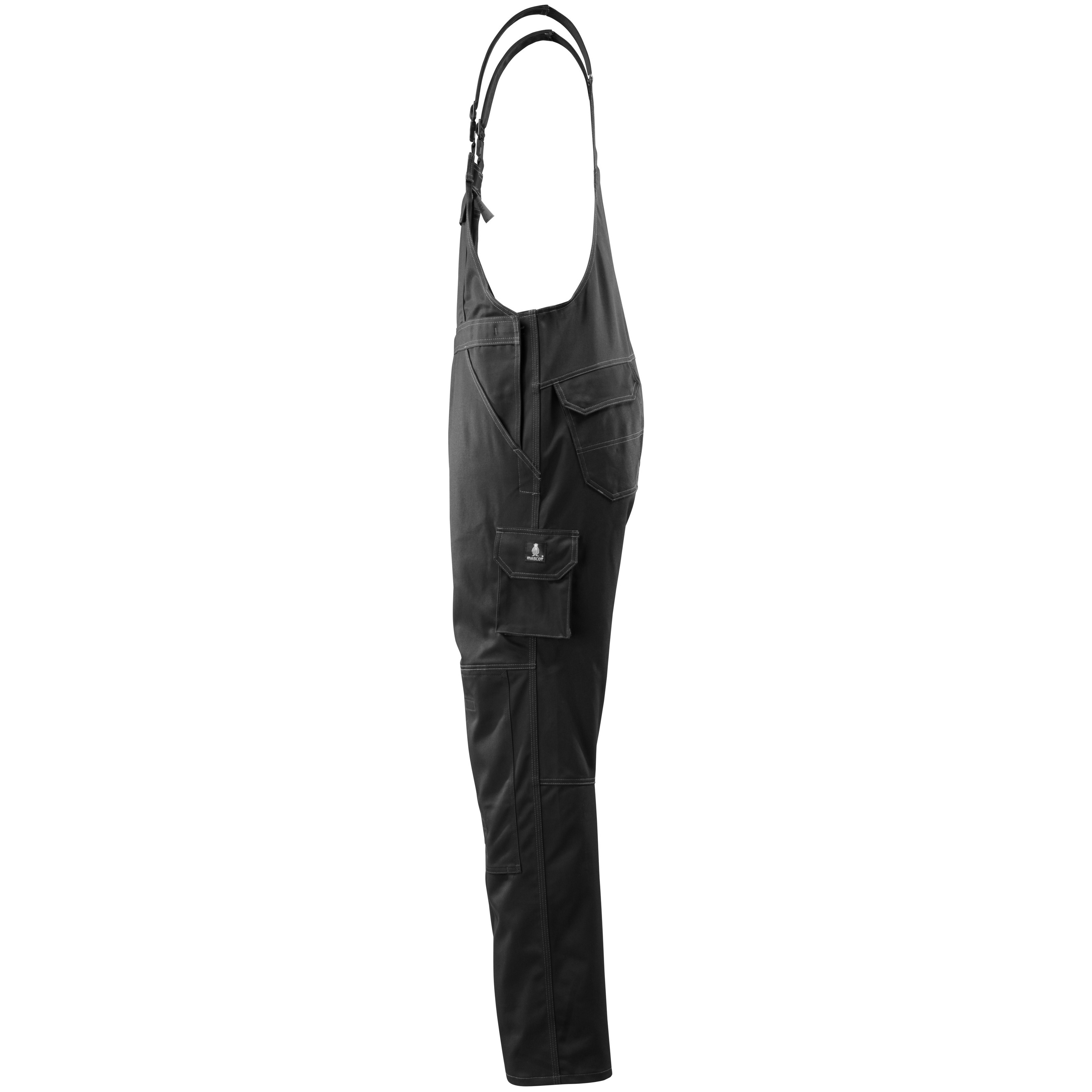 MASCOT® Lowell Latzhose Größe 90C60, schwarz Produktbild img3 L