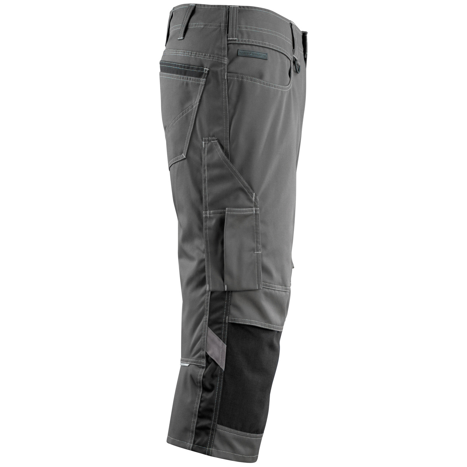 MASCOT® Altona Dreiviertel-Hose Größe C49, dunkelanthrazit/schwarz Produktbild img5 L