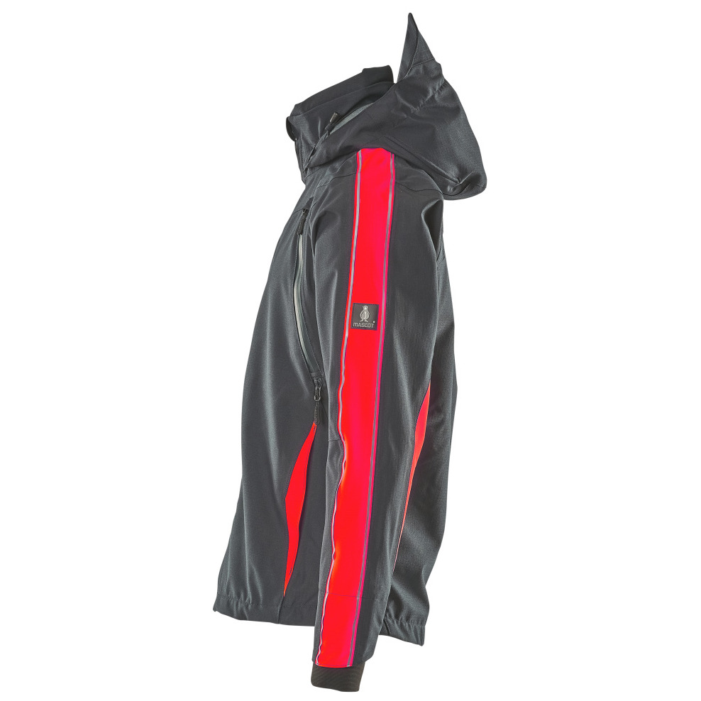 MASCOT® Gandia Jacke Größe XL, dunkelanthrazit/hi-vis rot Produktbild img3 L