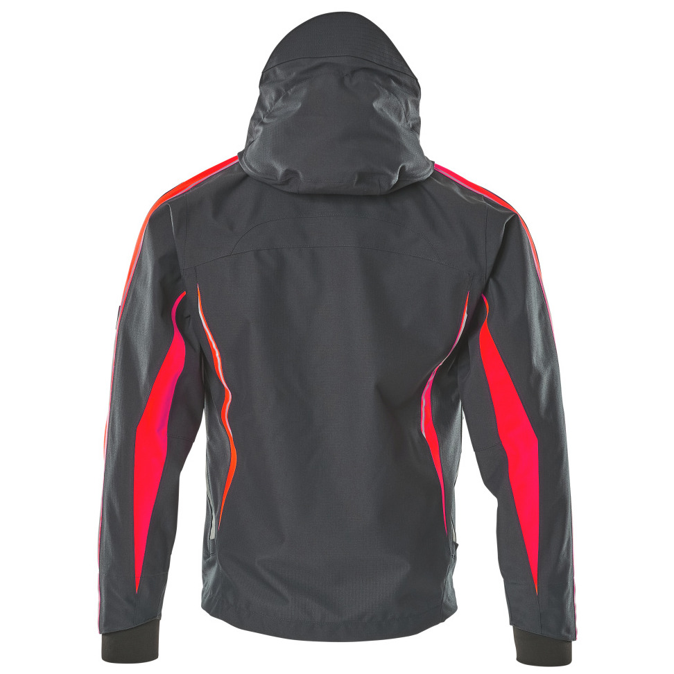MASCOT® Gandia Jacke Größe XL, dunkelanthrazit/hi-vis rot Produktbild img4 L