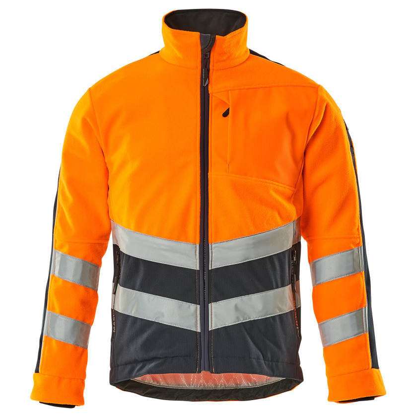 Sheffield Fleecejacke orange/schwarzblau, 2XL Mascot Produktbild img1 L