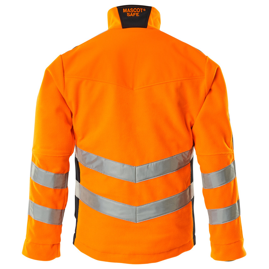 MASCOT® Sheffield Fleecejacke Größe 2XL, hi-vis orange/schwarzblau Produktbild img4 L