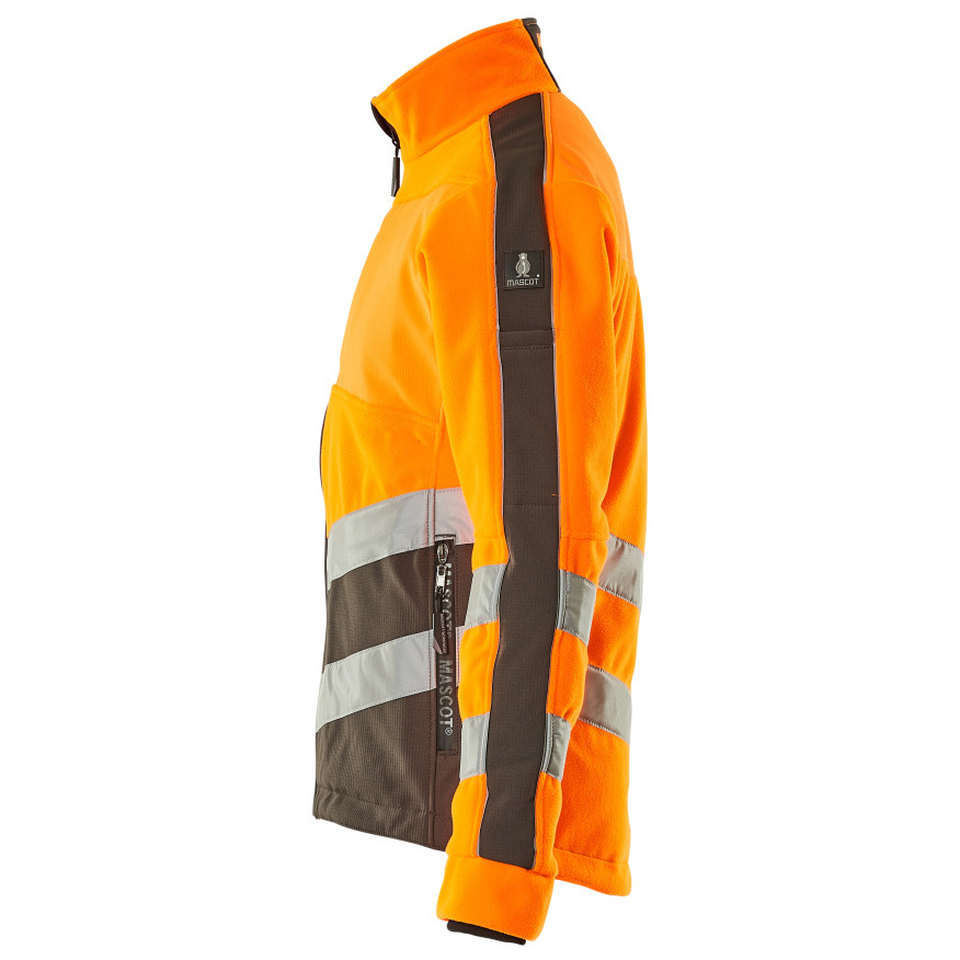 MASCOT® Sheffield Fleecejacke Größe 4XL, hi-vis orange/dunkelanthrazit Produktbild img3 L