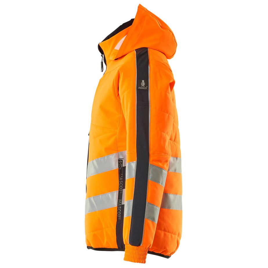MASCOT® Dartford Thermojacke Größe S, hi-vis orange/schwarzblau Produktbild img3 L
