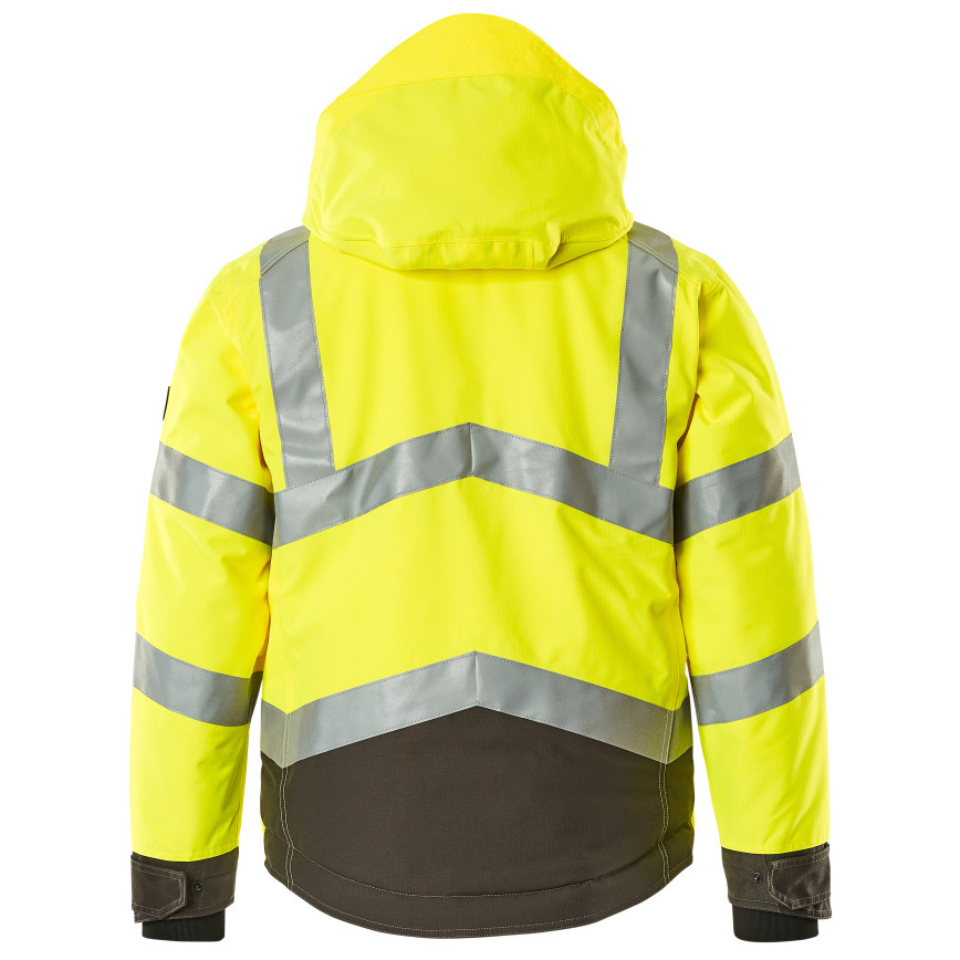 MASCOT® Hastings Winterjacke Größe XL, hi-vis gelb/dunkelanthrazit Produktbild img4 L