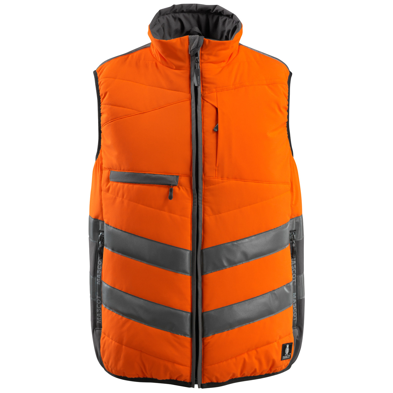 MASCOT® Grimsby Thermoweste Größe 2XL, hi-vis orange/dunkelanthrazit Produktbild img1 L