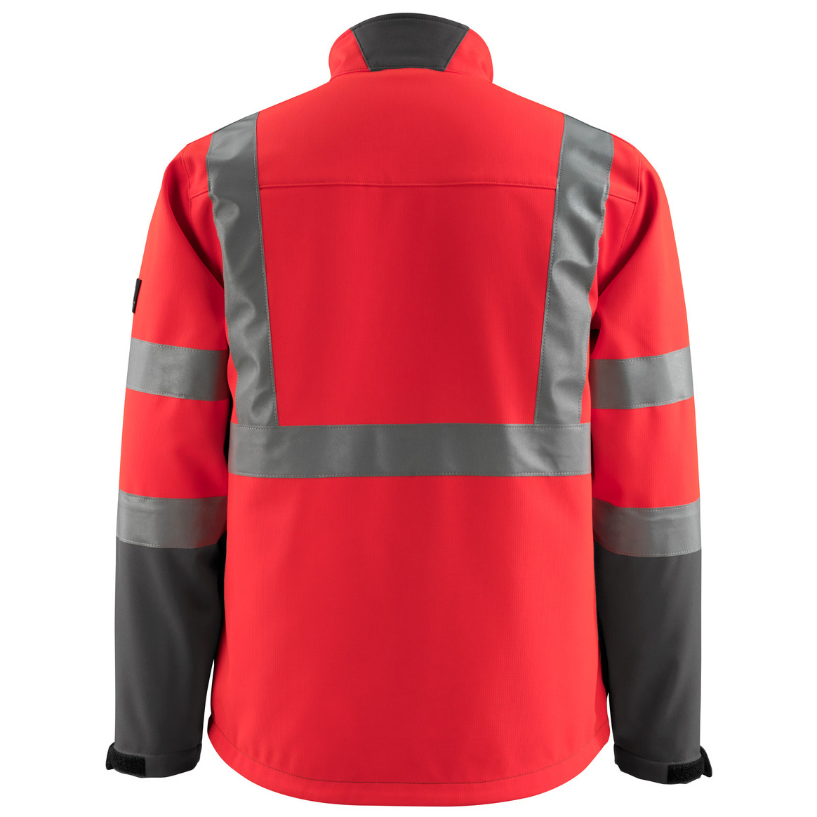 MASCOT® Kiama Soft Shell Jacke Größe 2XL, hi-vis rot/dunkelanthrazit Produktbild img4 L