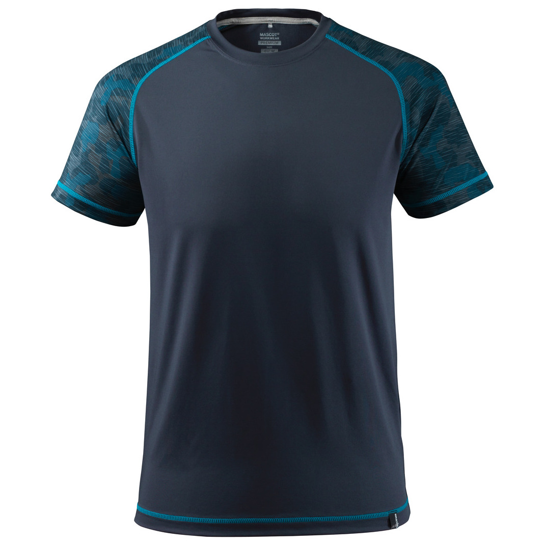 T-Shirt, feuchtigkeitstransportierend T-shirt Größe XS, schwarzblau Produktbild img1 L