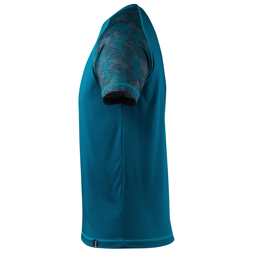 T-Shirt, feuchtigkeitstransportierend T-shirt Größe 3XL, Dunkelpetroleum Produktbild img3 L