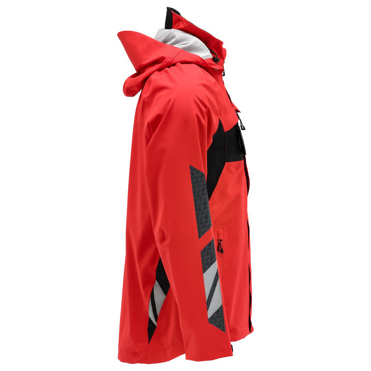 Hard Shell Jacke, wasserdicht verkehrsrot/schwarz, Mascot Produktbild img5 L