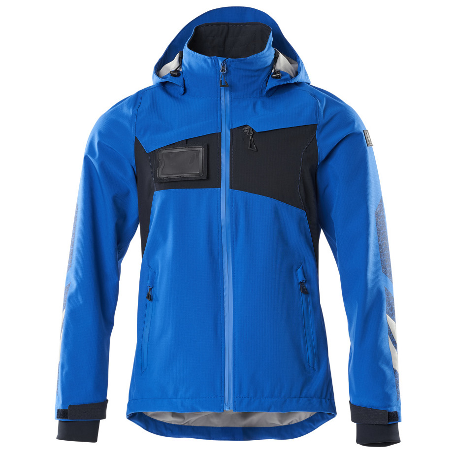 Hard Shell Jacke, wasserdicht azurblau/schwarzblau, Mascot Produktbild img1 L
